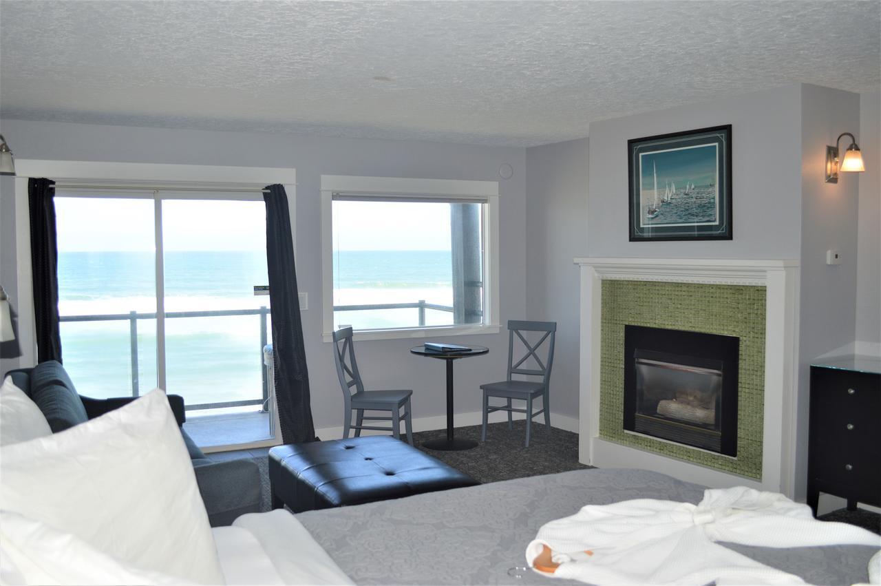 Beachfront Manor Hotel Lincoln City Exterior foto
