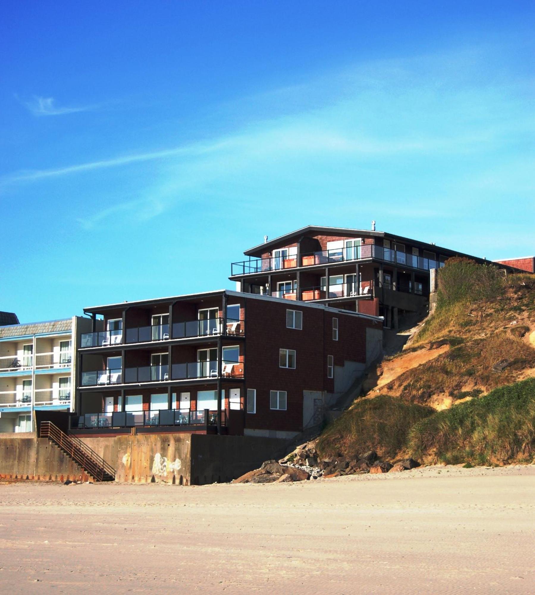 Beachfront Manor Hotel Lincoln City Exterior foto